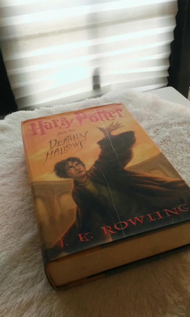 Buku Novel Import Harry Potter And The Deathly Hallows Original