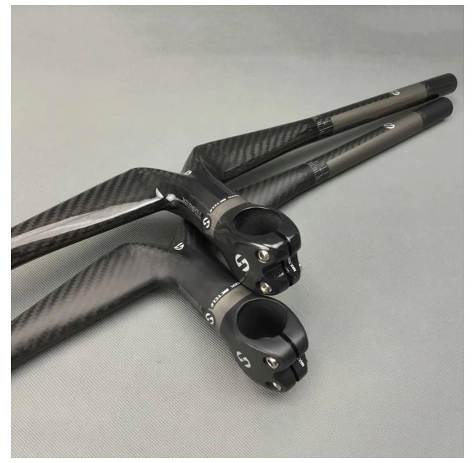 Toseek carbon fibre best sale handlebars