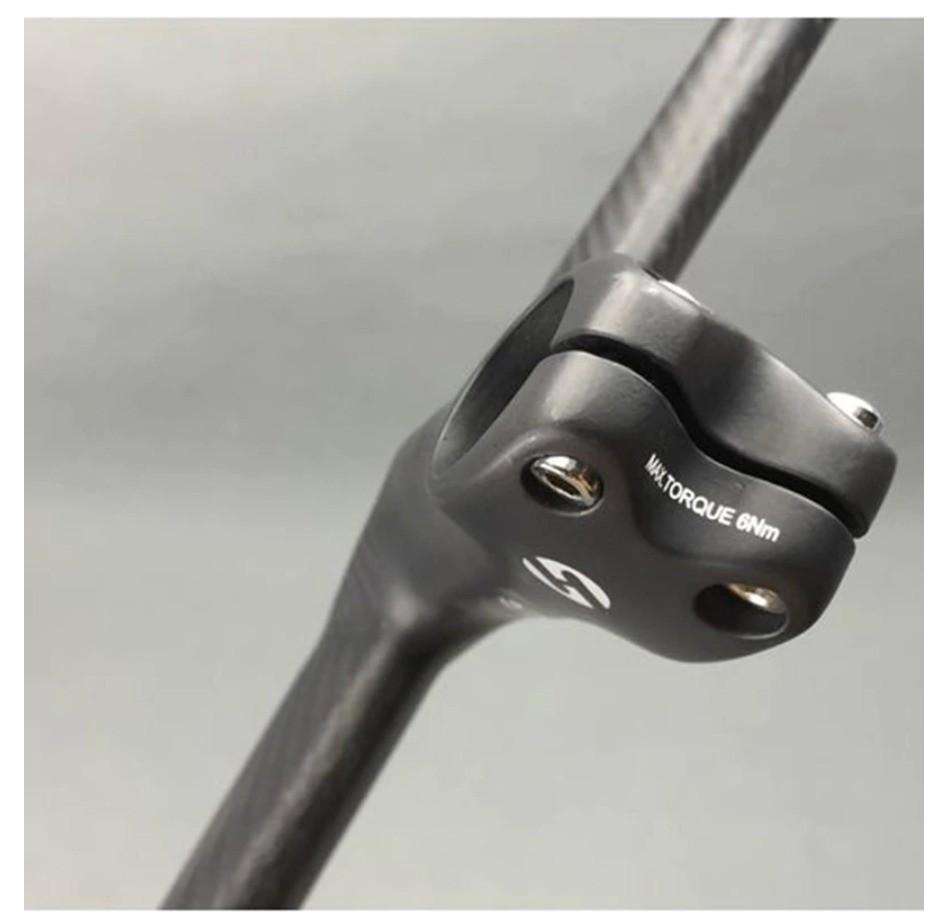 Carbon Fibre MTB Bicycle One Shaped Handlebar Mountain Bikes Integrated