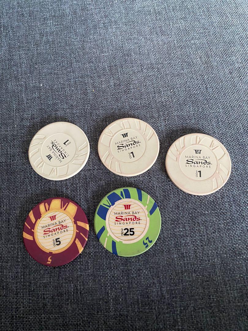 Casino chips Marina Bay Sands, Tickets & Vouchers, Vouchers on Carousell