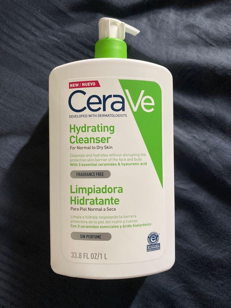 cerave hydrating cleanser 1 litre