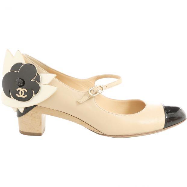 chanel mary jane pumps