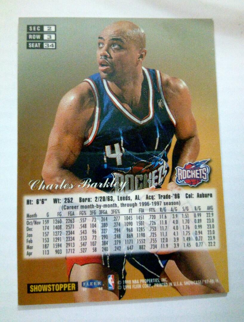 CHARLES BARKLEY FLAIR SHOWCASE (Category: Events Tickets) located in Paranaque City. Submitted by jondap (Listing ID 1001704118, Image 2). Description: sec2/row3/seat34 300.00.