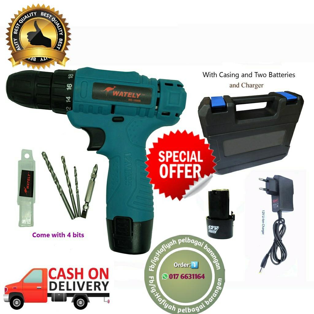 Wately cordless drill review clearance