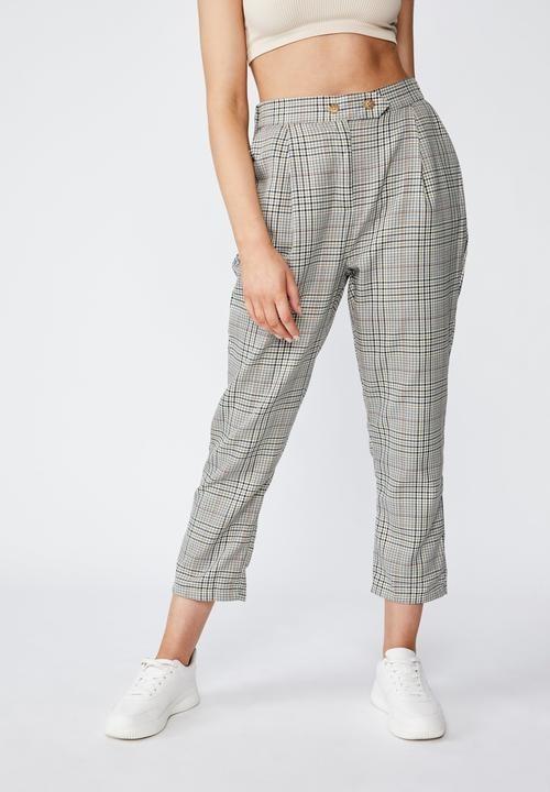Cotton on plaid pants Clearance