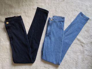 Forever 21 highwaist skinny denim jeans