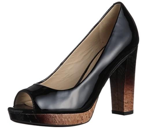 Geox D New peep-toe heels (pre-loved), Women's Footwear, Heels on Carousell