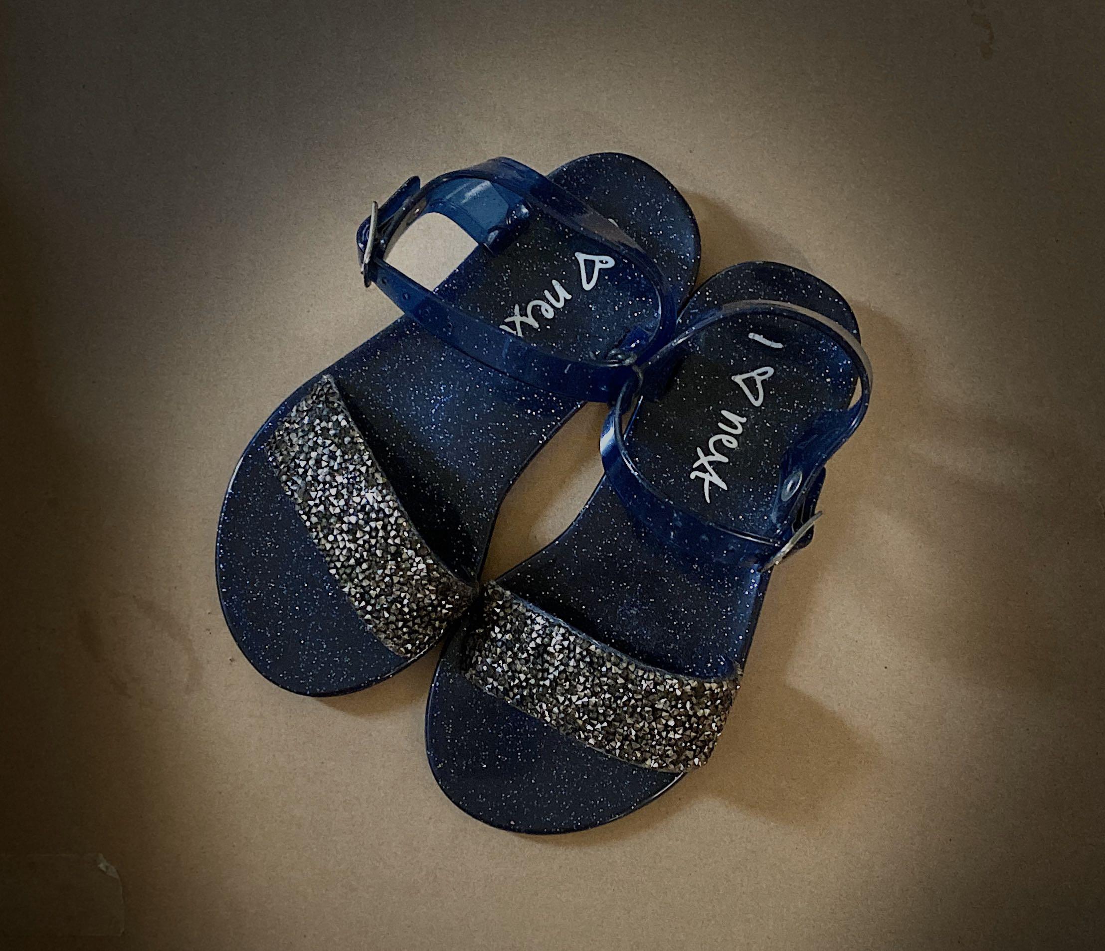 next glitter sandals