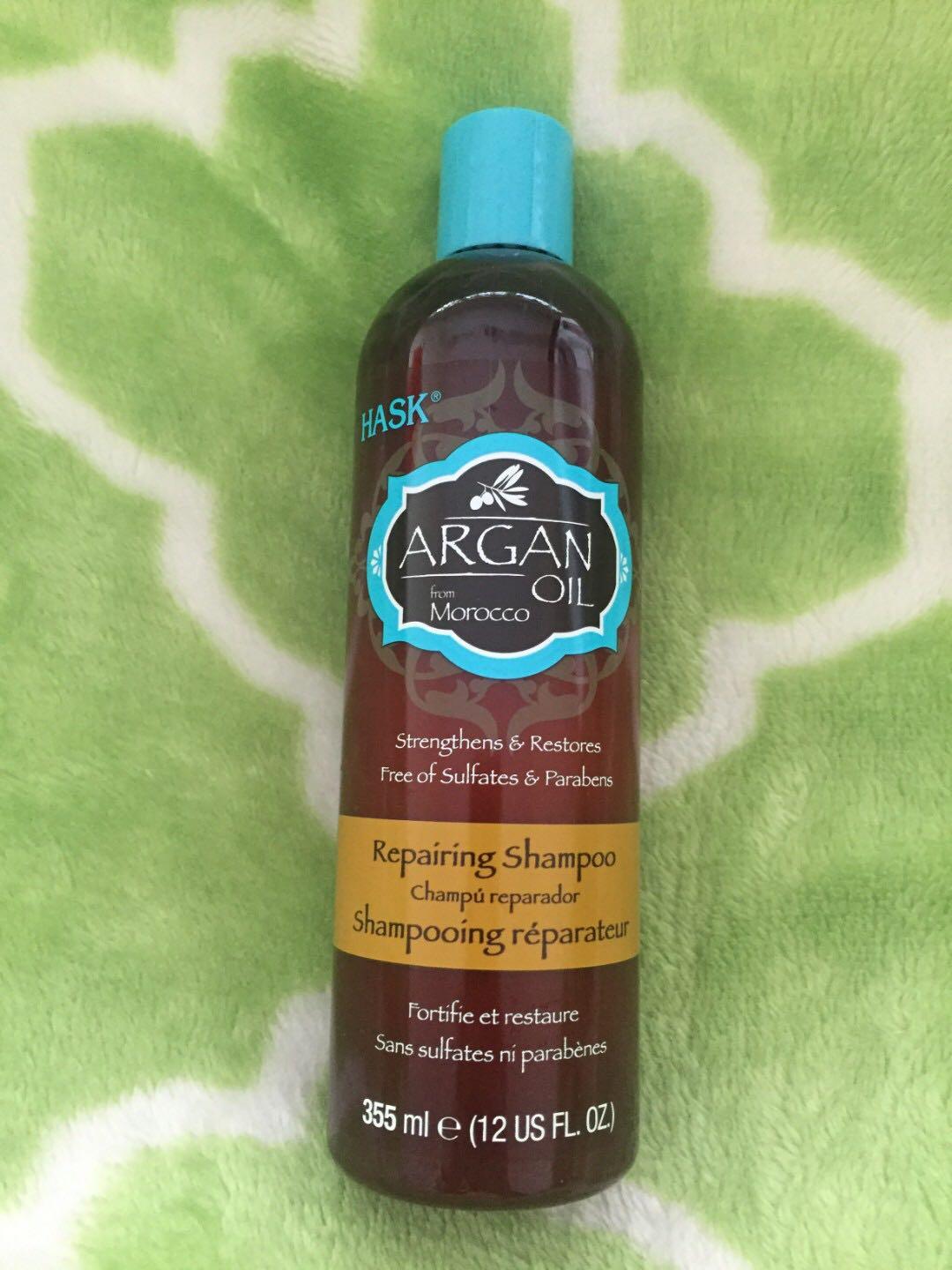HASK MOROCCO ARGAN OIL SHAMPOO , Beauty & Personal Care, Hair on Carousell