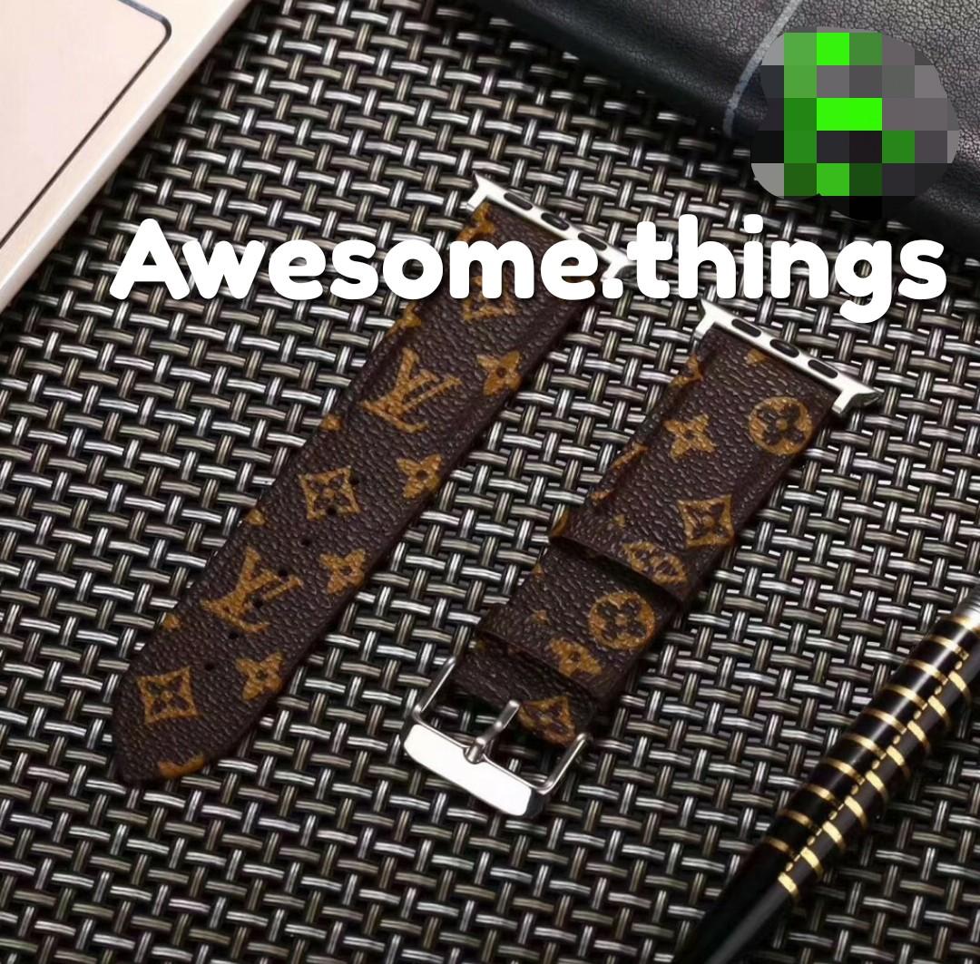 louis vuitton 42mm apple watch band