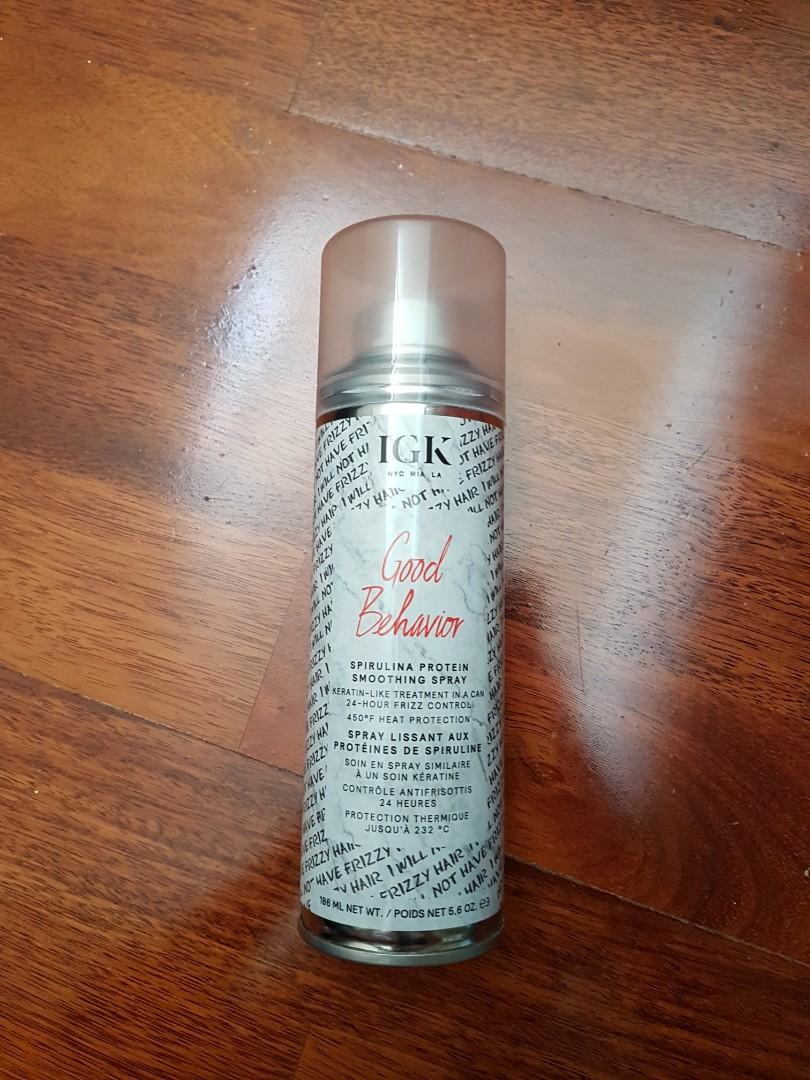 igk keratin spray