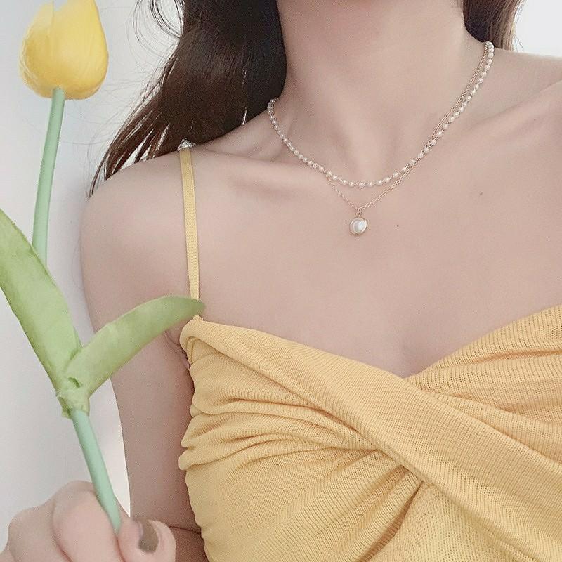 Multiway to Styling Pearl Long Necklace Elegant Fashion Long Style Pearl  Necklace, Women's Fashion, Jewelry & Organisers, Necklaces on Carousell