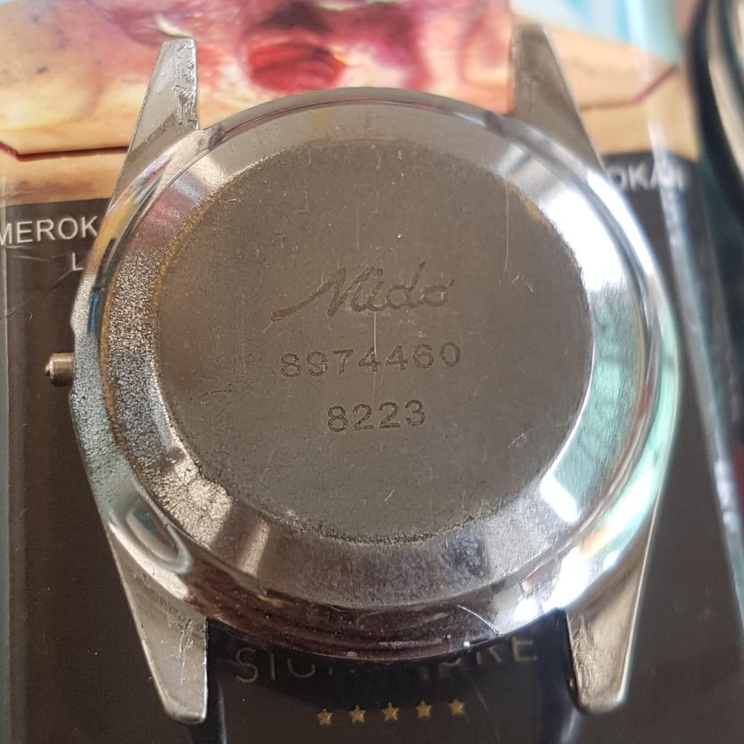 Jam tangan Mido Commander President KW REPLIKA CLONE part Fesyen