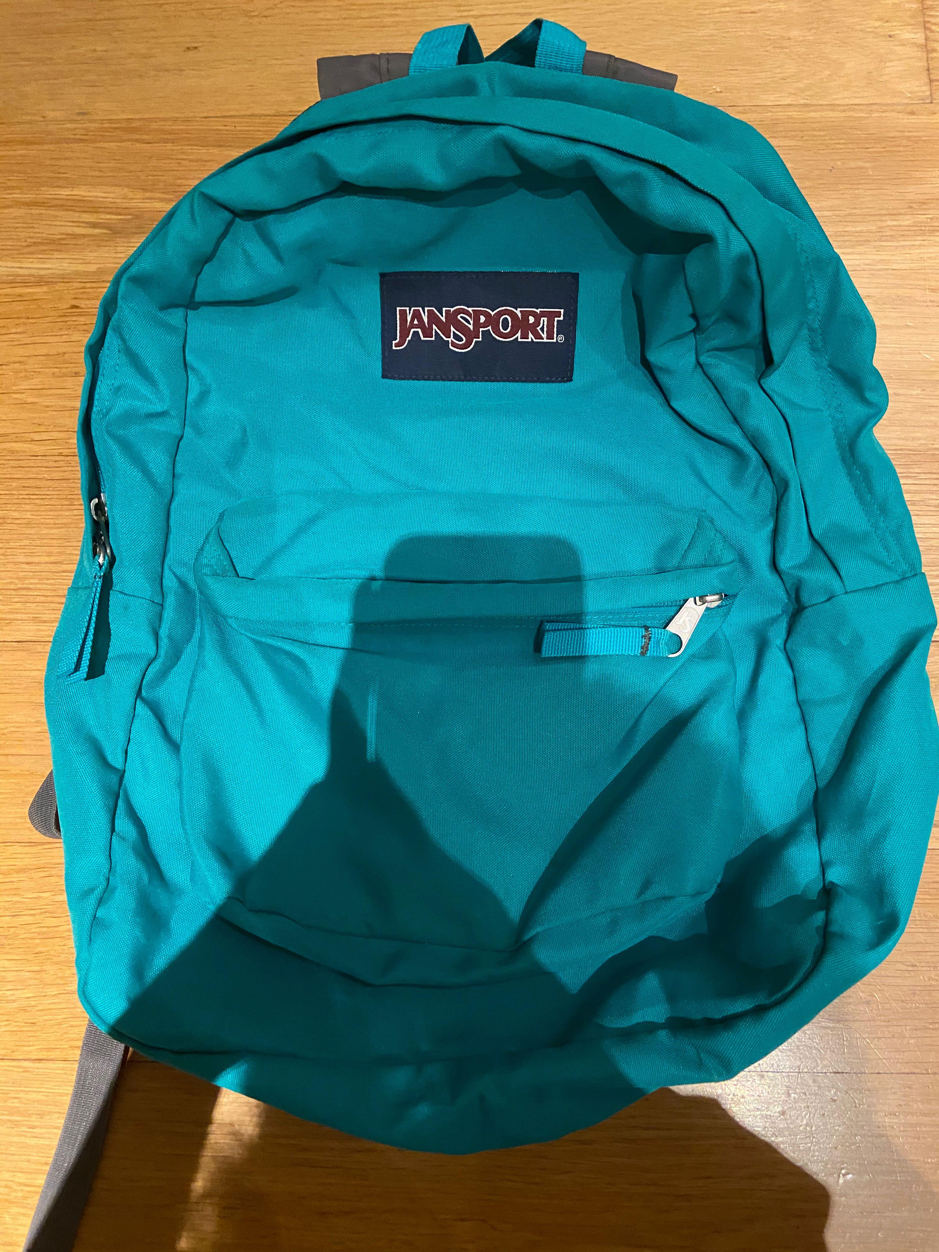 turquoise jansport backpack