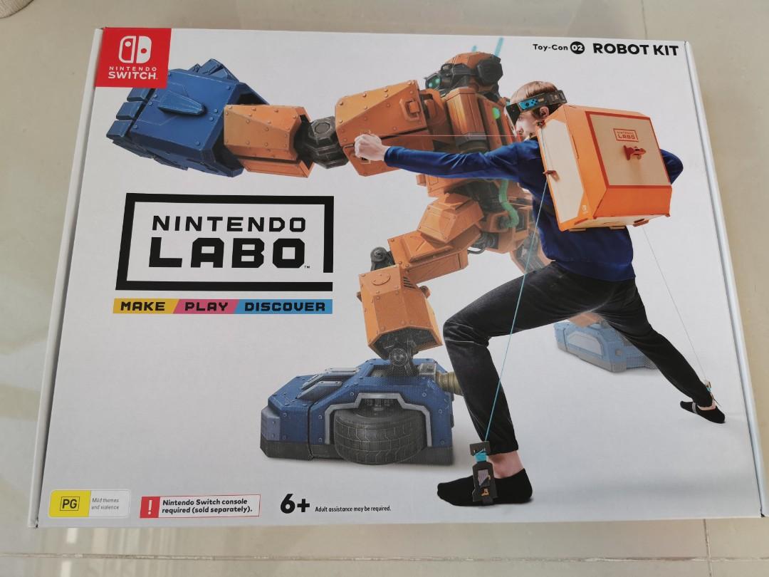 Labo Toy Con 02 Robot Kit Toys Games Video Gaming In Game Products On Carousell - roblox the robots how to get shiny robots