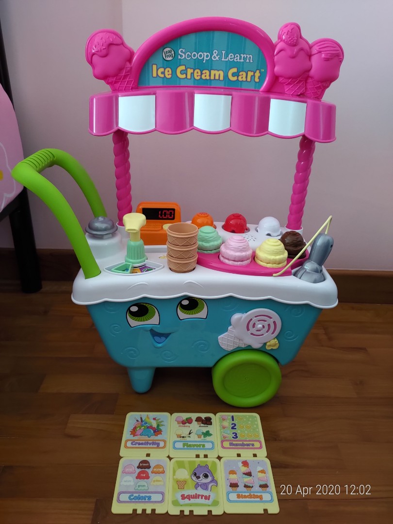 Leapfrog Icecream Cart Leap frog Ice Cream Cart Machine Maker, Babies