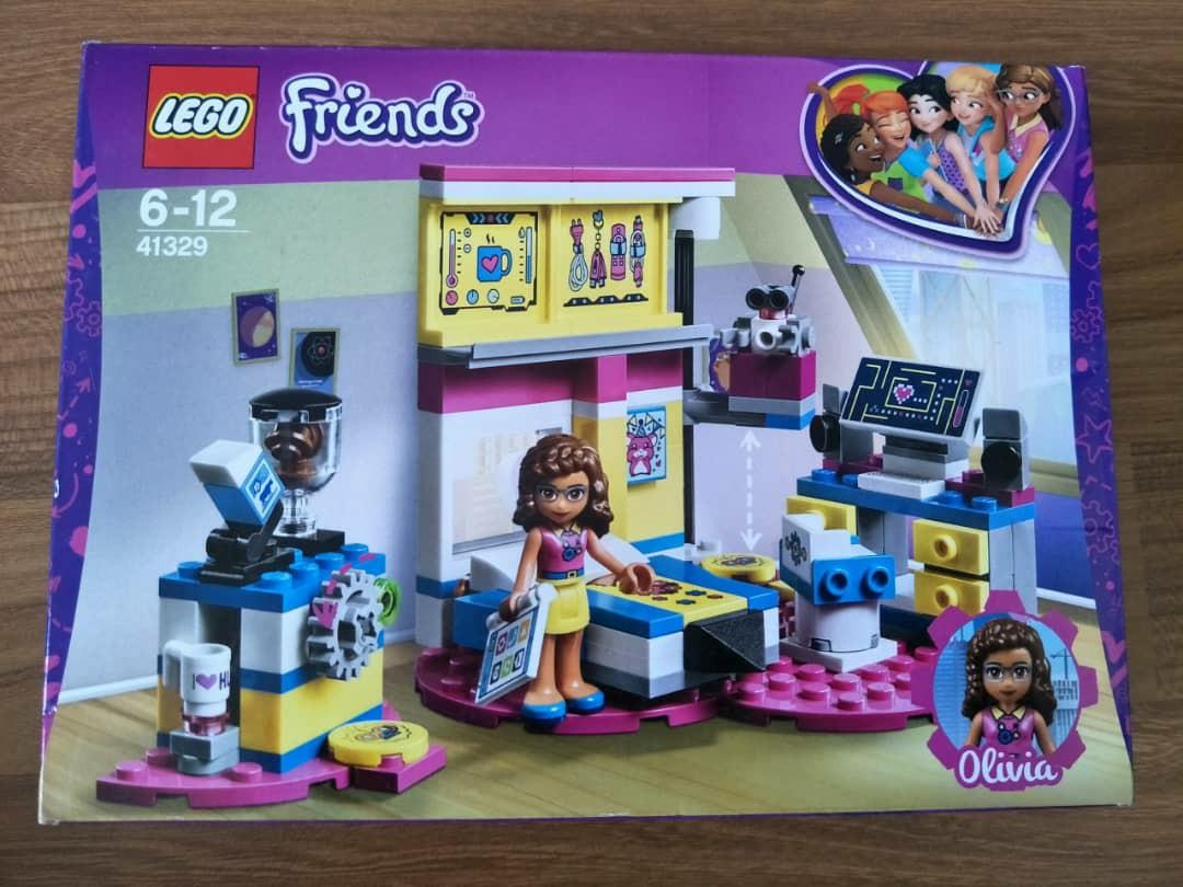 Lego Friends Mia s Bedroom 41327 Olivia s Deluxe Bedroom 41329
