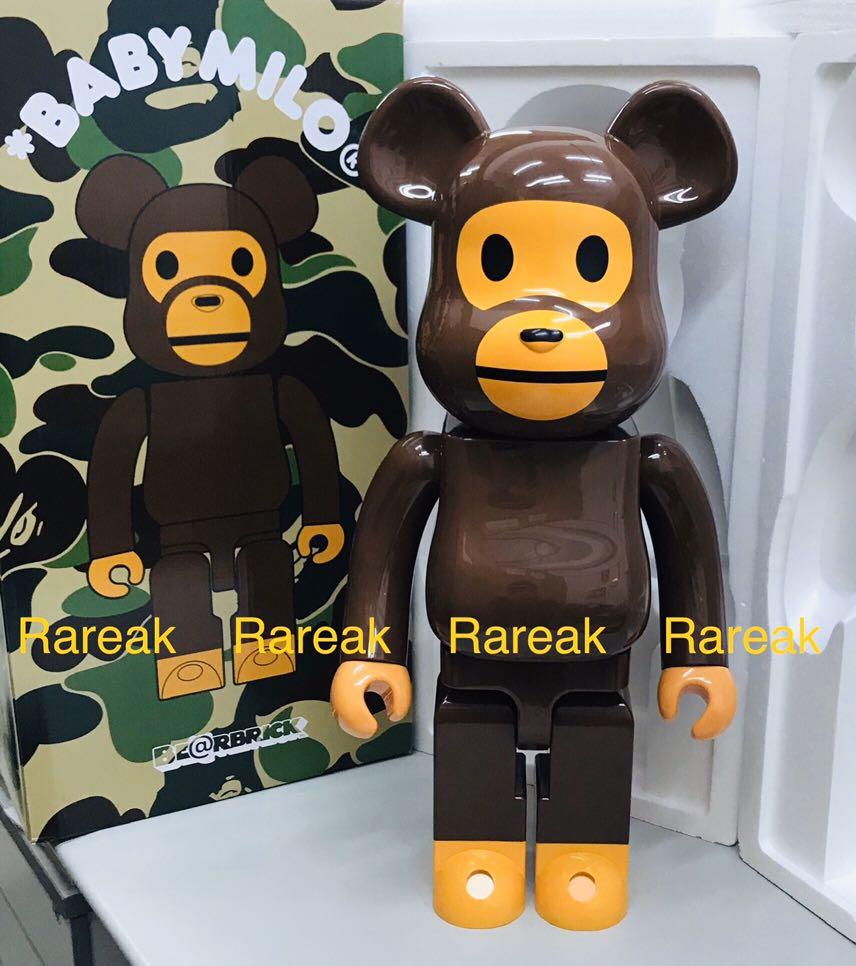 Medicom 2016 Bearbrick A Bathing Ape Baby Milo 1000% BAPE be