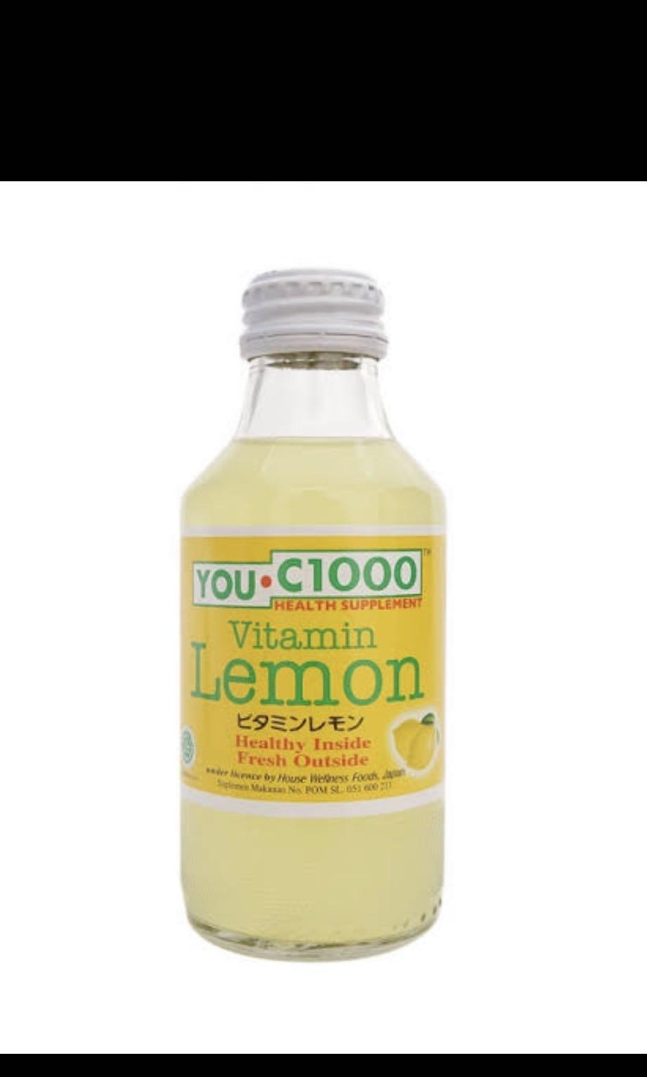 Minuman Vitamin Youc1000 Orange You C1000 Lemon Original 100 Kesehatan Kecantikan Kulit Sabun Tubuh Di Carousell
