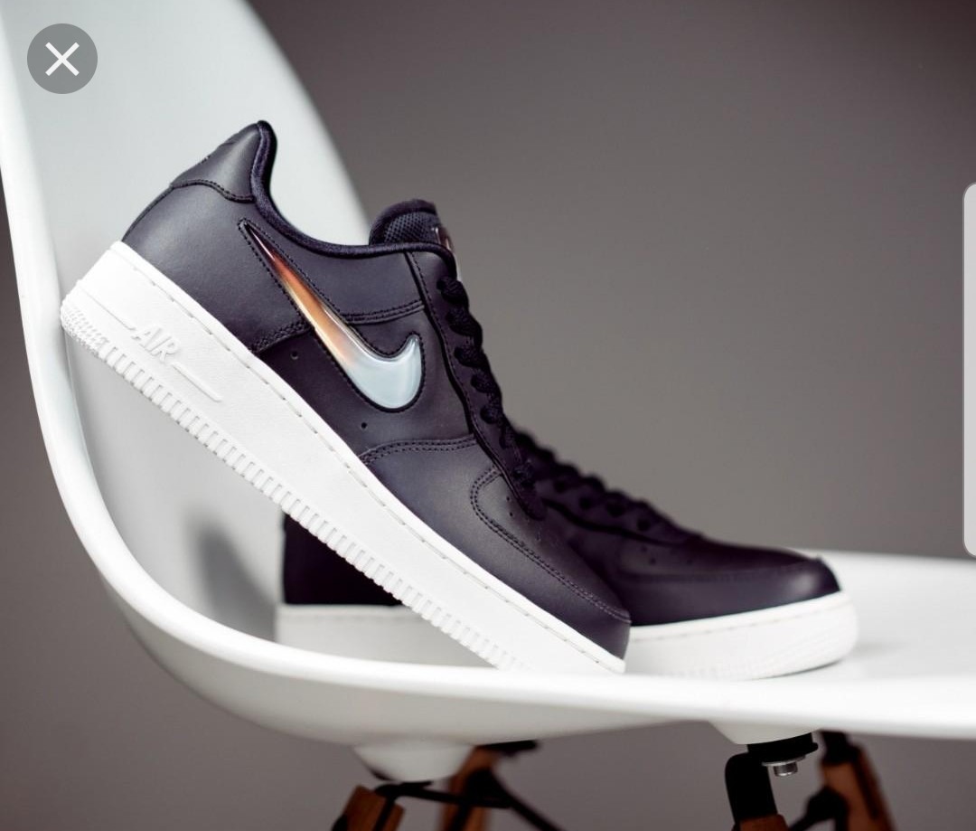 Air force 1 jelly swoosh green online