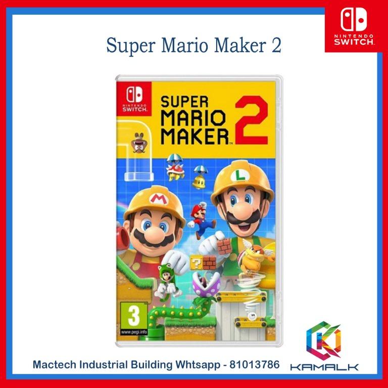 nintendo switch with mario maker