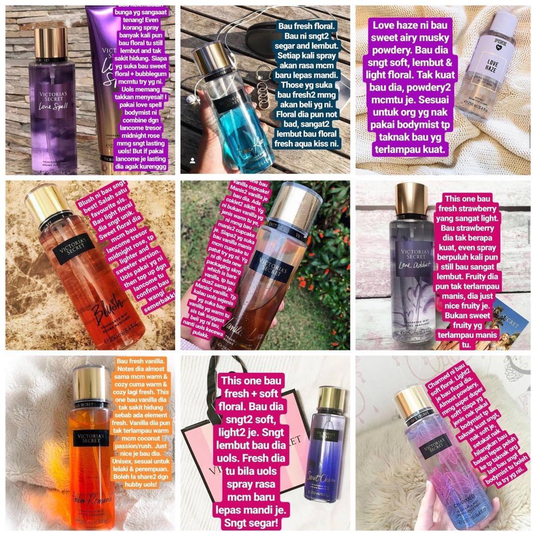 Minyak wangi victoria best sale secret yang best