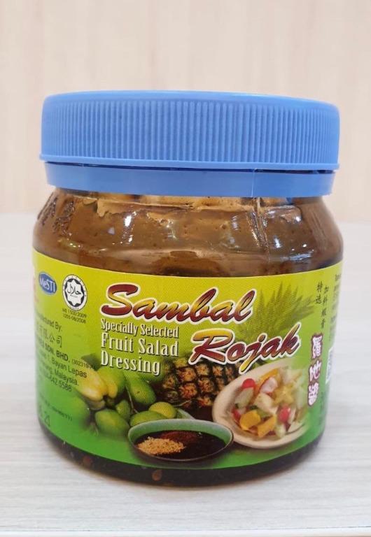 Premium Grade Fruit Salad Dressing From Penang Sambal Rojak Halal 180g Food Drinks Instant Food On Carousell