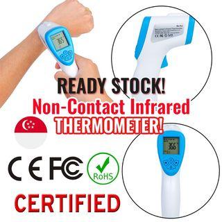 READY STOCK! Non-Contact Infrared Thermometer with 6mths warranty! (SG Local Seller)