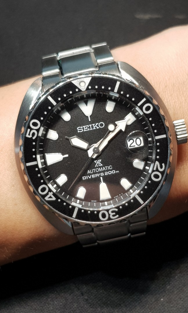 Seiko SRPC35K1 Mini Turtle Men s Fashion Watches Accessories