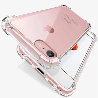 Shockproof Silicon iPhone Transparent Case