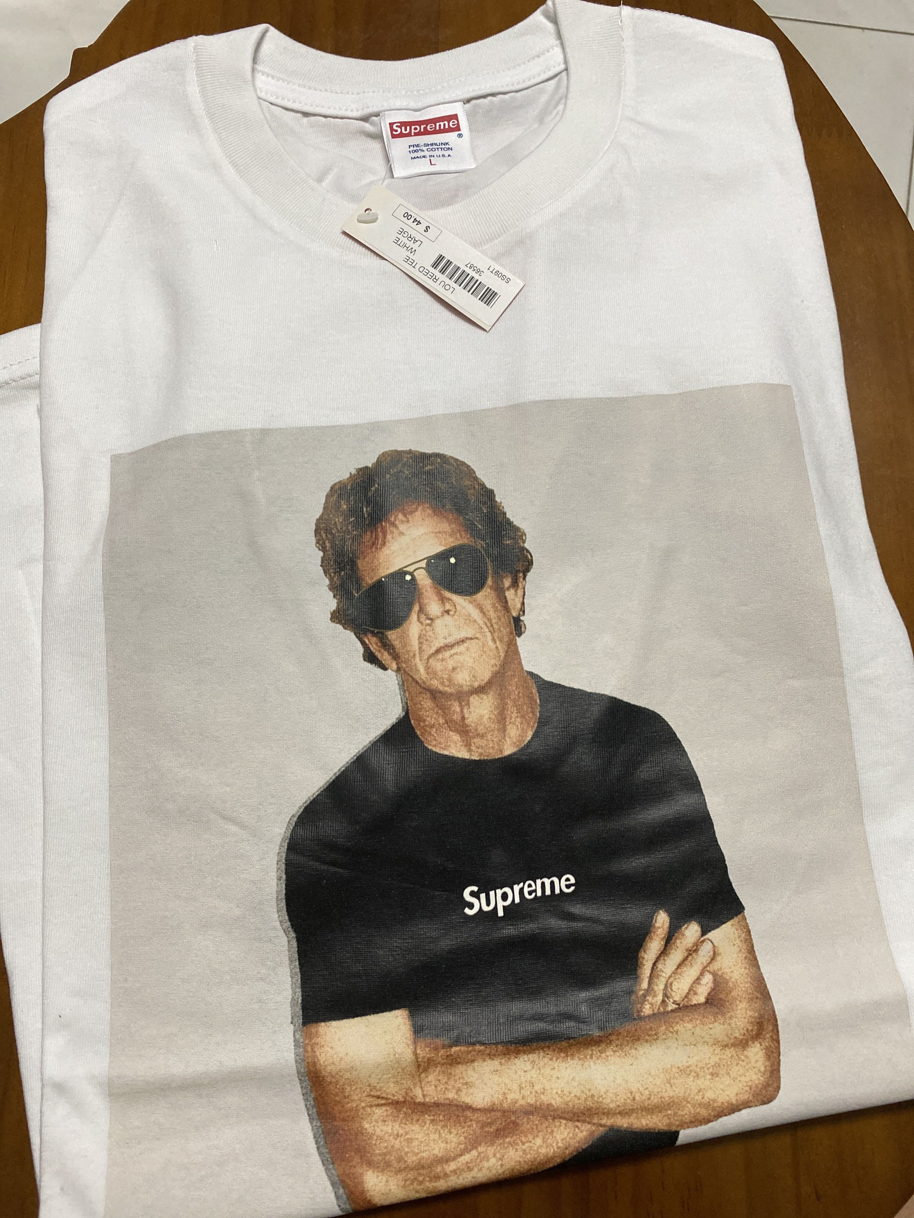 Supreme lou Reed Tee HK AAA