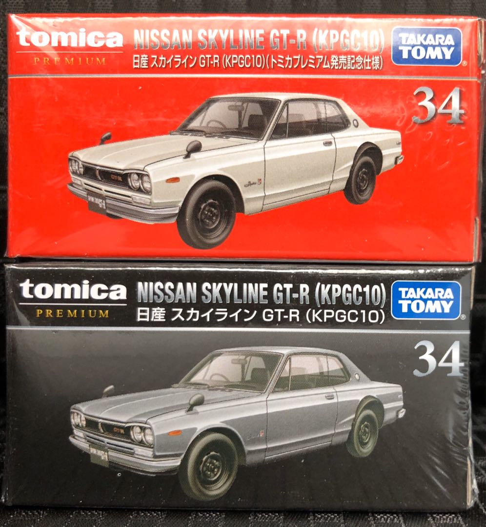 Tomica Premium No 34 Nissan Skyline Gt R Kpg10 常品 初回 興趣及遊戲 玩具 遊戲類 Carousell