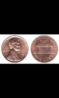 US 1 cents