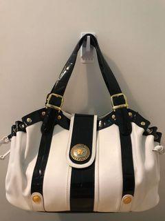 Versace White Leather Bag