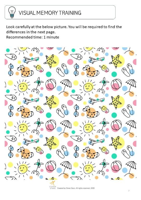 Version 2] Pre-school Activity Sheets - 18 x Brain Booster ...