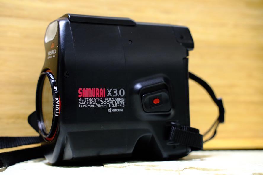 Yashica Samurai X3.0 半格菲林相機, 攝影器材, 鏡頭及裝備- Carousell