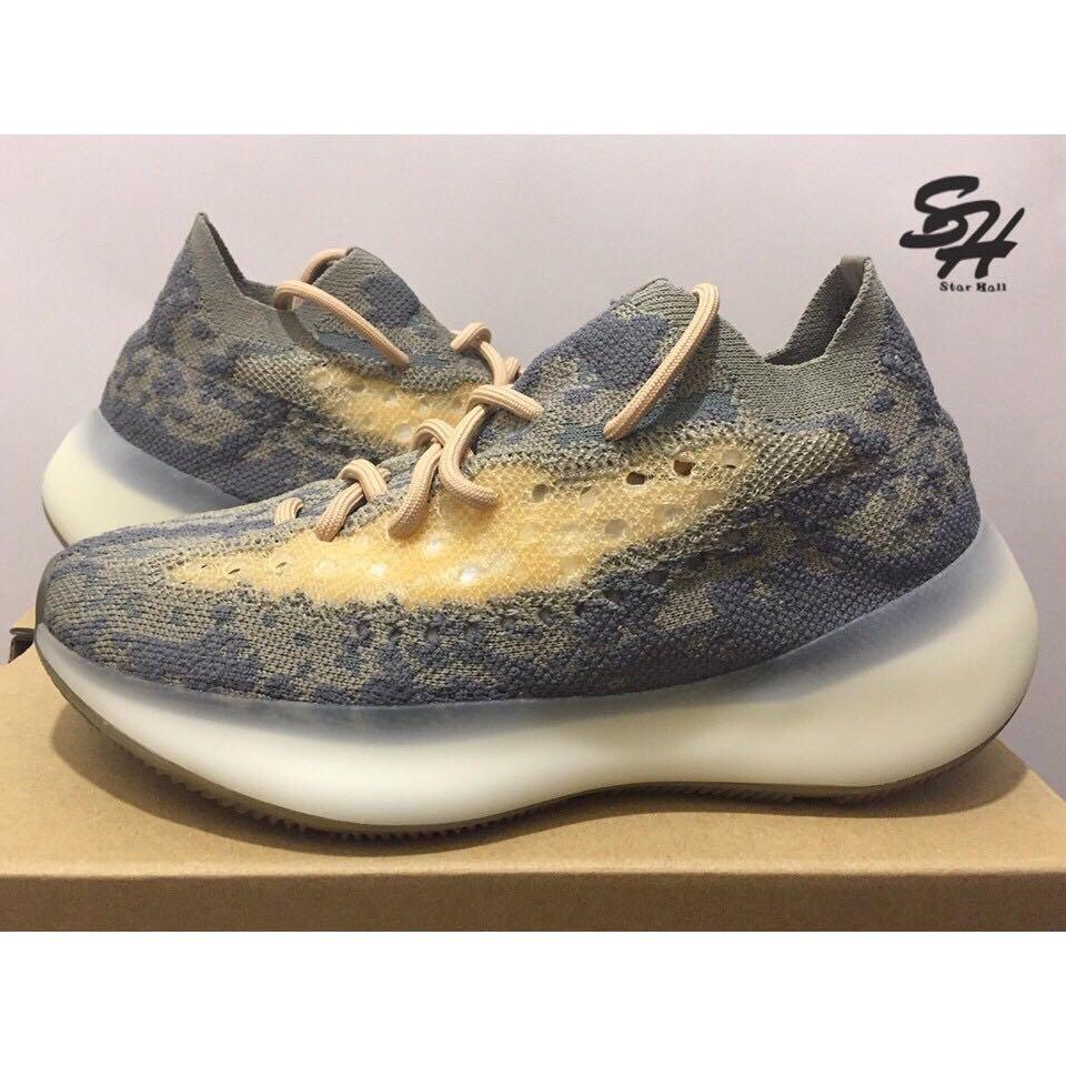 ADIDAS YEEZY BOOST 380 MIST 棕色FX9764, 他的時尚, 鞋, 運動鞋在旋轉拍賣