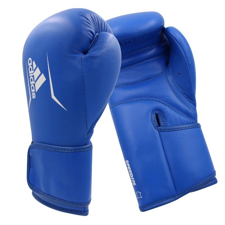 Adidas Speed 175 AIBA Blue Boxing Gloves Available in 10oz \u0026 12oz, Sports,  Sports \u0026 Games Equipment on Carousell