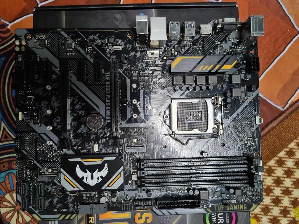 Asus Tuf B360 Plus Gaming Free 1st Player Bullet Hunter H3 Case Electronics Computer Parts Accessories On Carousell