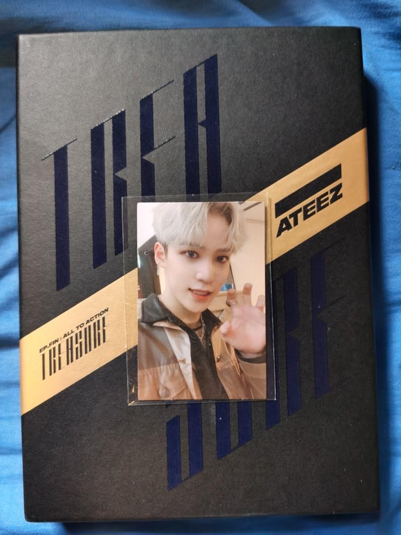 ATEEZ ALL TO ACTION EP FIN A WITH YUNHO PHOTOCARD