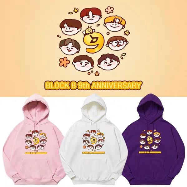 BLOCK B 9TH ANNIVERSARY HOODIE