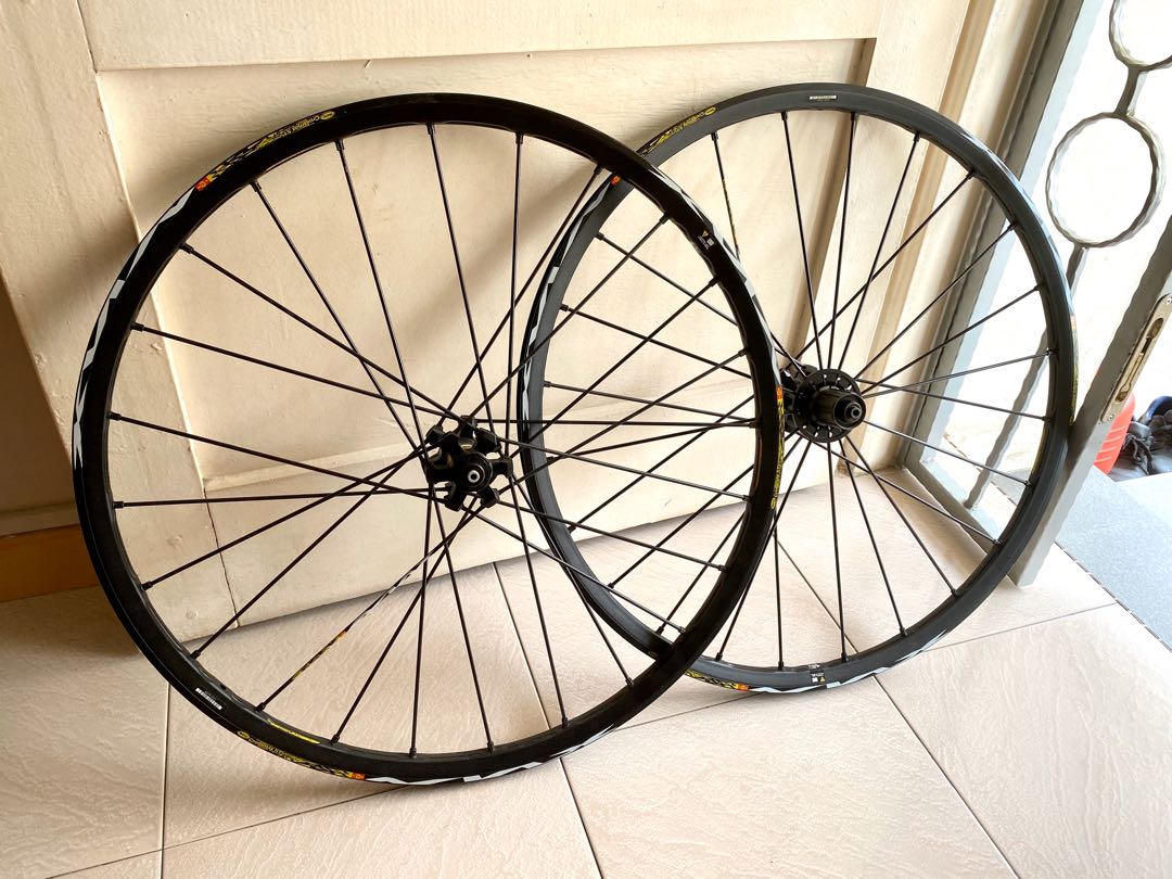 Mavic crossmax st 26 mtb disc wheelset clearance