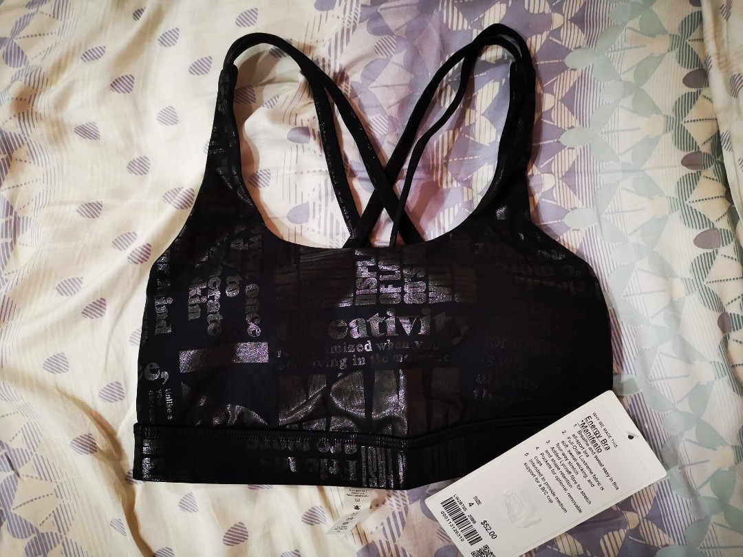 Lululemon Energy Bra *Manifesto  Lululemon energy bra, Lululemon, Fashion