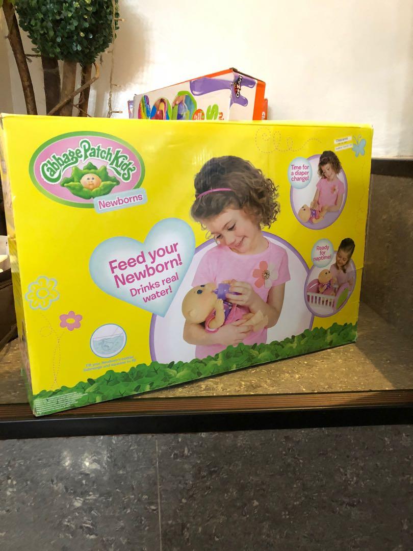 Cabbage patch kids drink n wet travel set hot sale