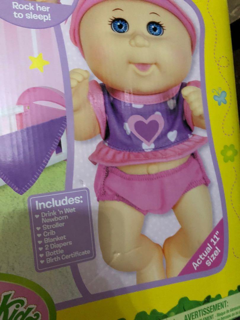 Cabbage patch store travel set