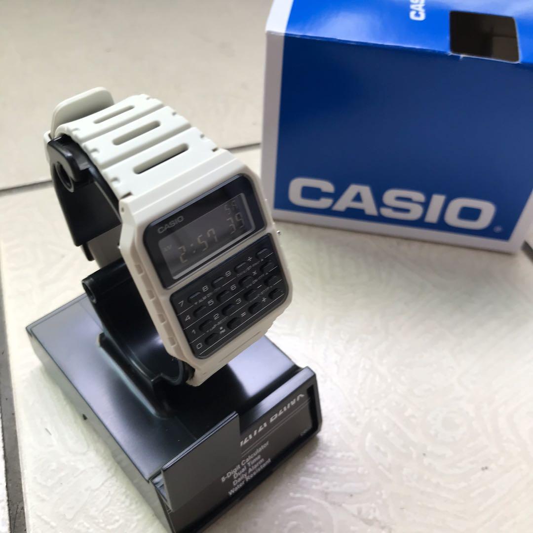 Casio 計算機手錶灰白色ca 53wf 8bcf 名牌精品 精品手錶在旋轉拍賣