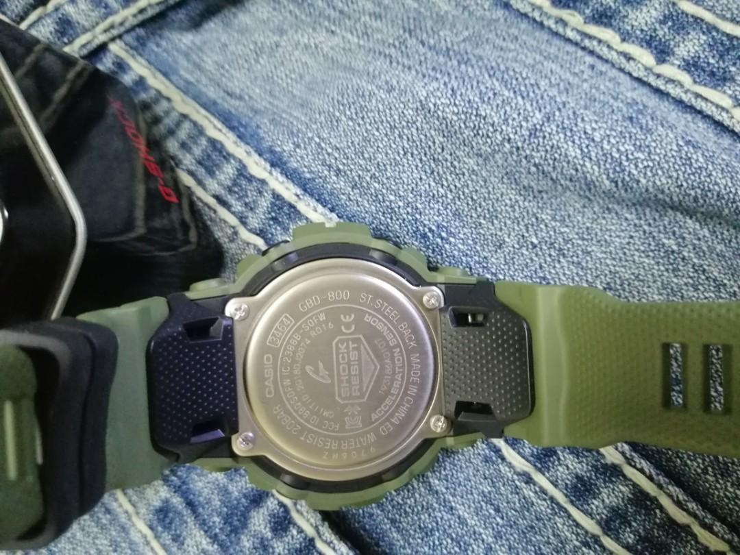 G shock 2025 gbd 800 green