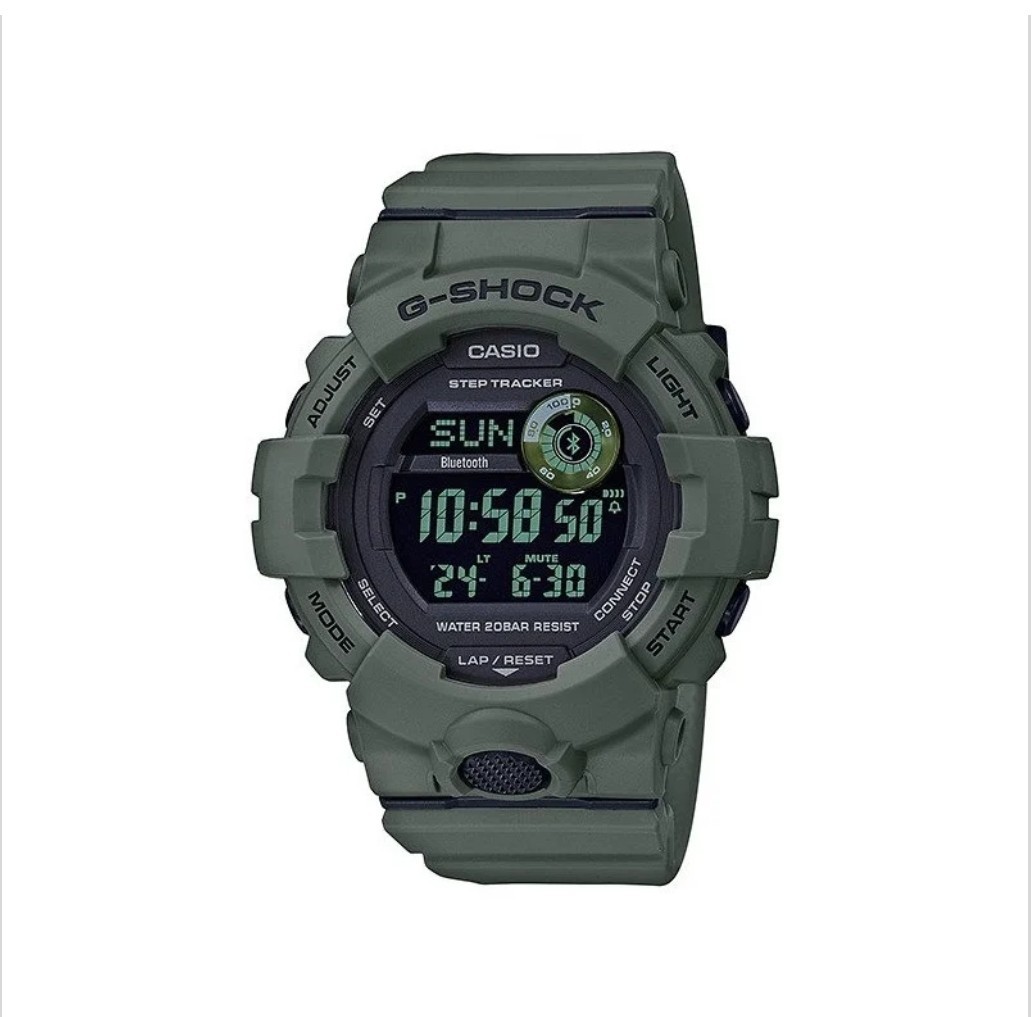 Casio G Shock Gbd800 Green Army Men s Fashion Watches