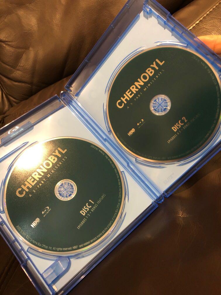 Chernobyl 5-Part Mini series Blu-ray, Hobbies & Toys, Music & Media ...