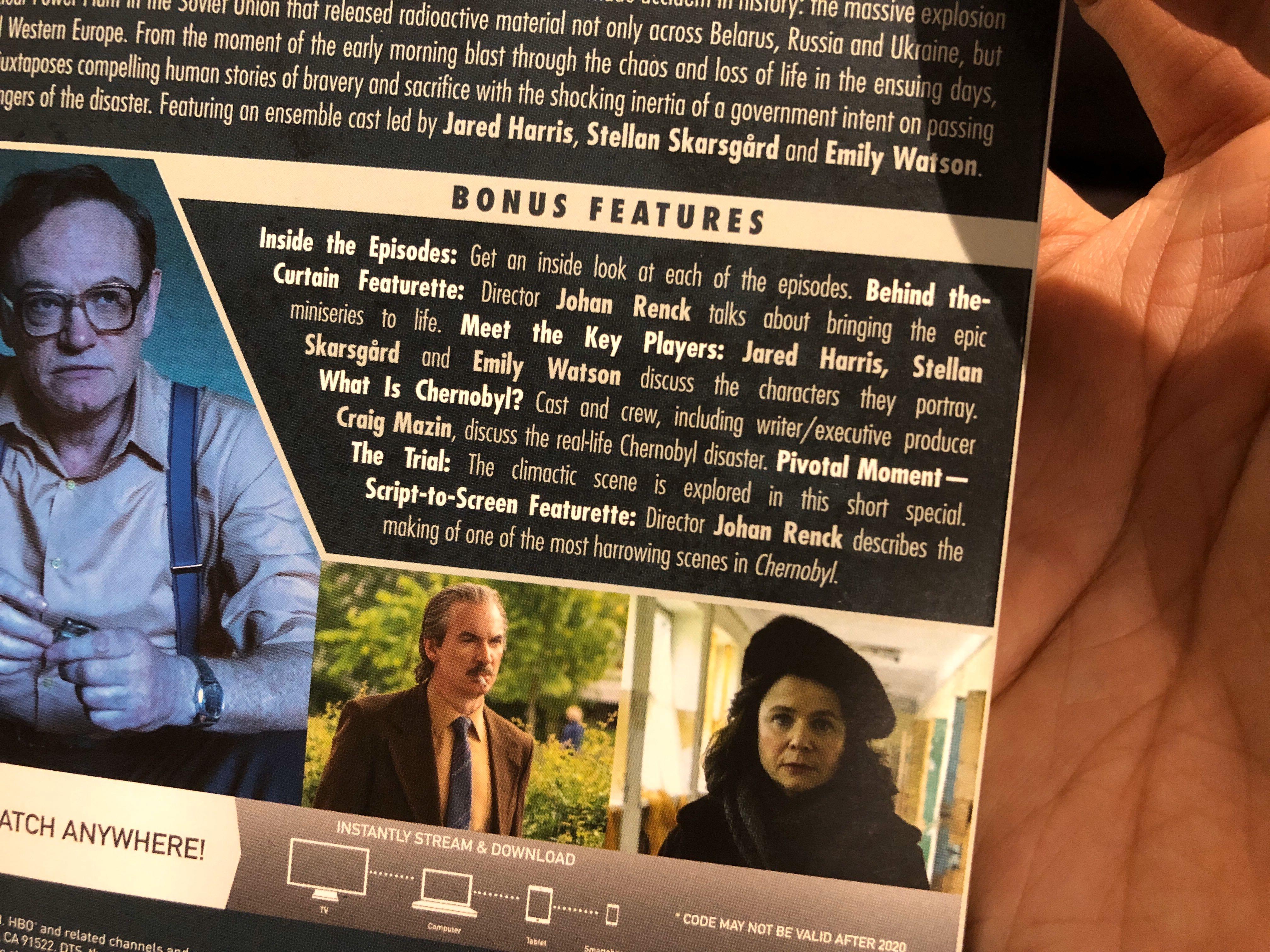 Chernobyl 5-Part Mini series Blu-ray, Hobbies & Toys, Music & Media ...